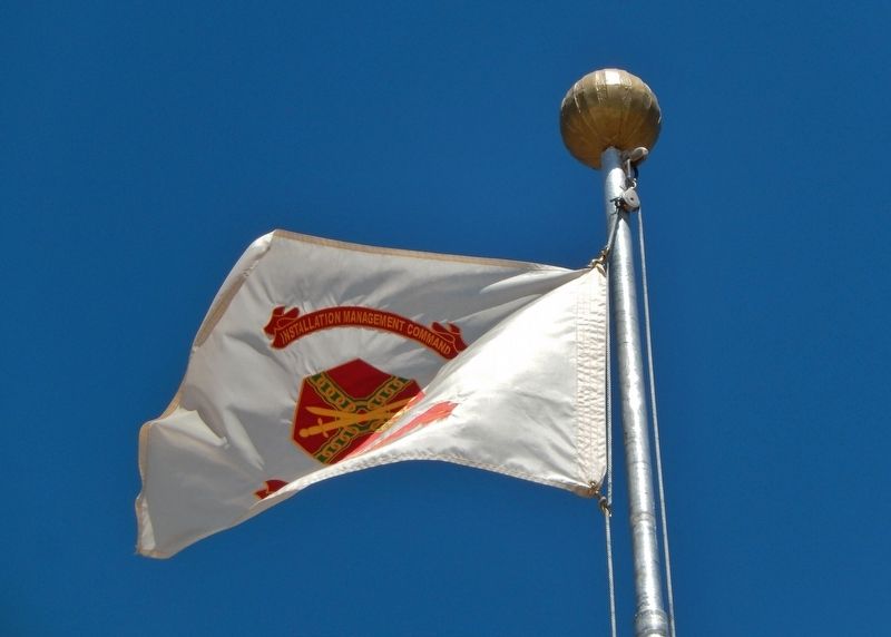 General of the Army Omar N. Bradley Flagpole (<i>close-up view of flag atop pole</i>). Click for full size. General of the Army Omar N. Bradley Flagpole (<i>close-up view of flag atop pole</i>) image. Click for full size.