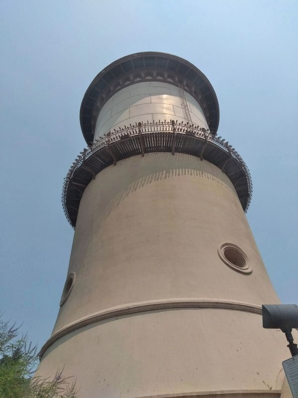 The Fresno Water Tower Marker. Click for full size. The Fresno Water Tower Marker image. Click for full size.