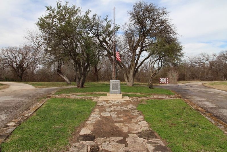 Here was Fired First Gun for Texas Independence Marker. Click for full size. Here was Fired First Gun for Texas Independence Marker image. Click for full size.