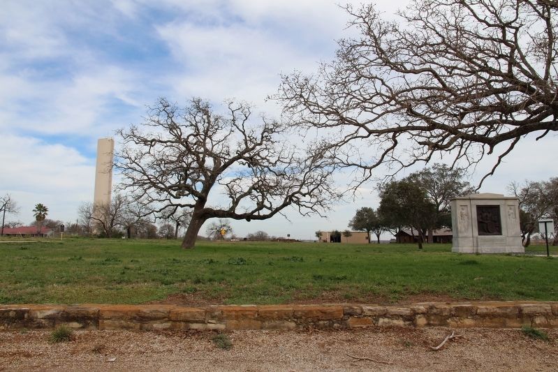 Site of the First Shot of the Texas Revolution Marker image. Click for full size.