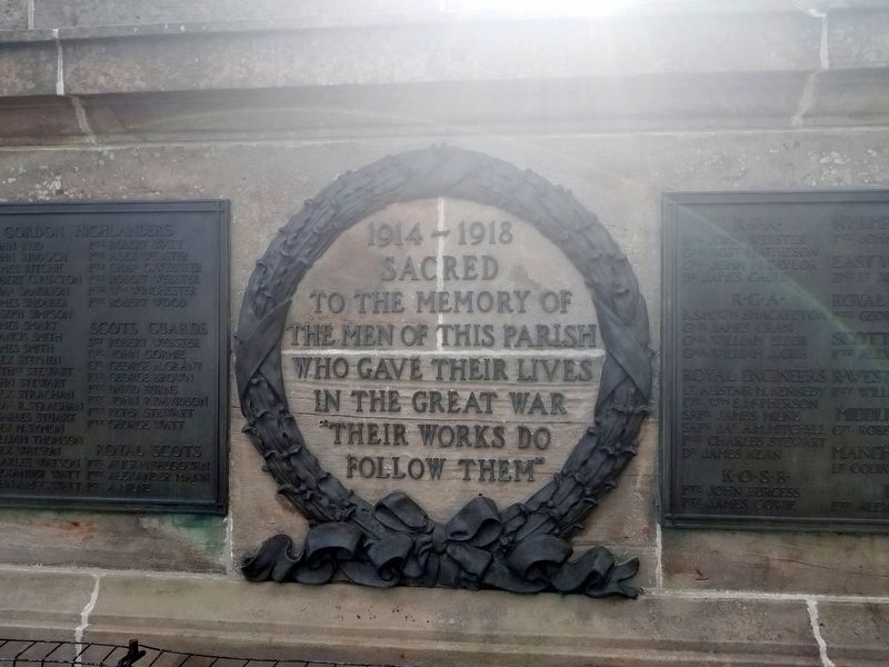 Keith War Memorial. Click for full size. Keith War Memorial image. Click for full size.