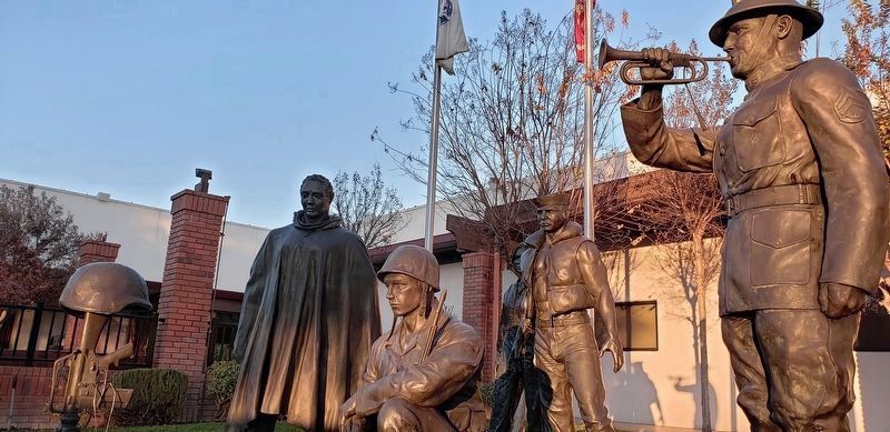 Clovis Veterans Memorial. Click for full size. Clovis Veterans Memorial image. Click for full size.
