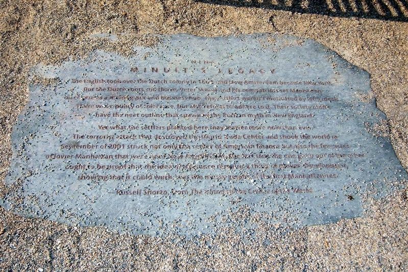 New Amsterdam Plein: Nine Marker. Click for full size. New Amsterdam Plein: Nine Marker image. Click for full size.