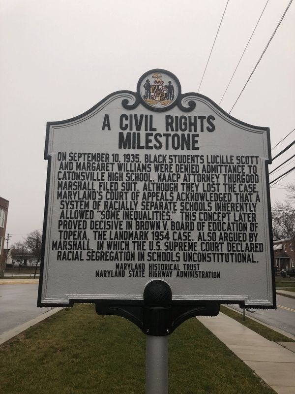 A Civil Rights Milestone Marker. Click for full size. A Civil Rights Milestone Marker image. Click for full size.
