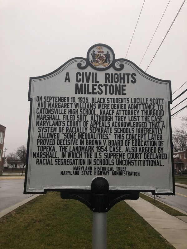 A Civil Rights Milestone Marker image. Click for full size.