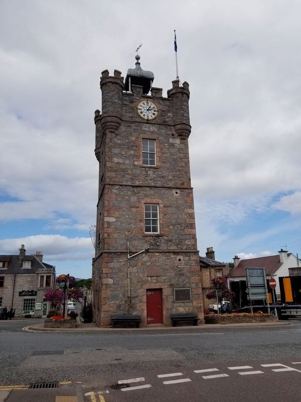The Dufftown Clock Tower image. Click for full size.