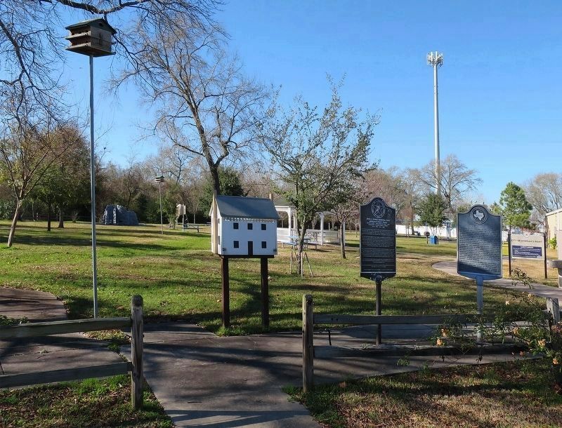 John A. Grimes Memorial Park Marker image. Click for full size.