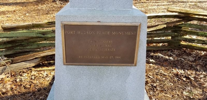 Port Hudson Peace Monument image. Click for full size.