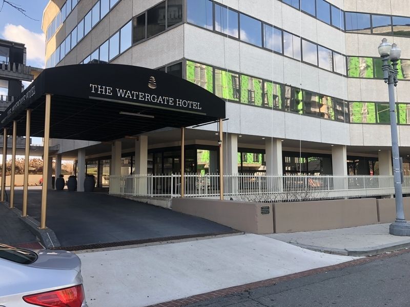 The Watergate Hotel Marker image. Click for full size.