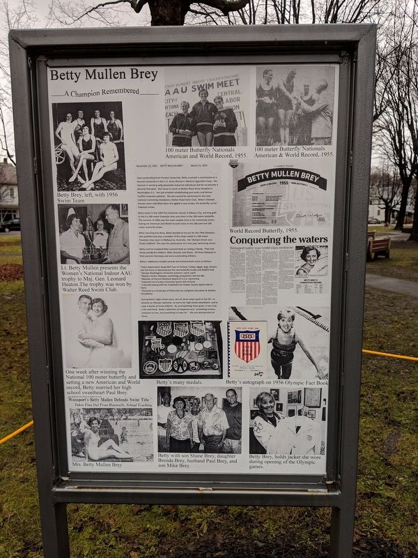 Betty Mullen Brey A Champion Remembered image. Click for full size.
