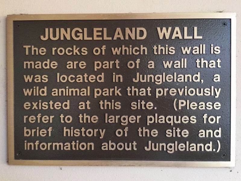 Jungleland Wall image. Click for full size.
