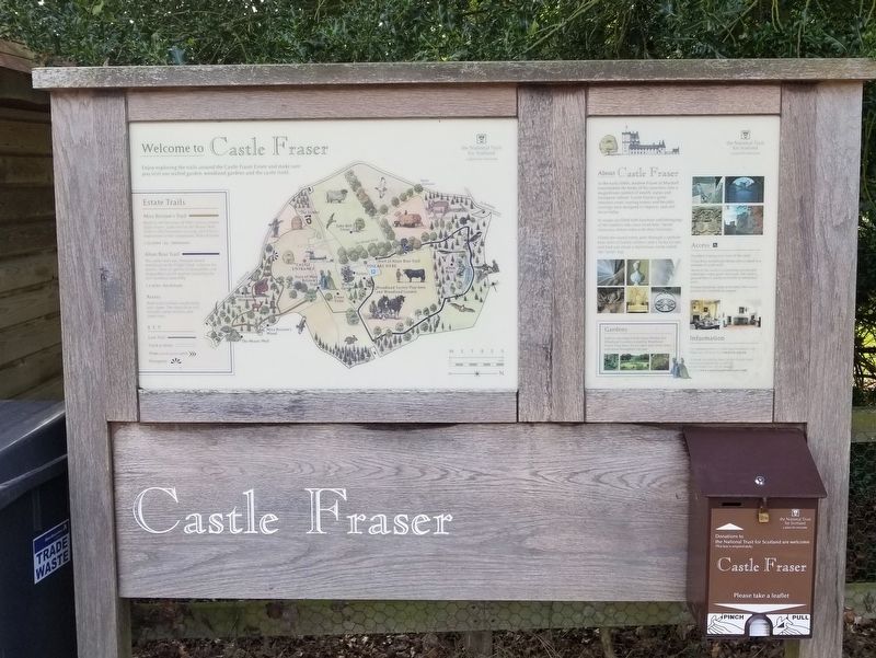 Castle Fraser Marker image, Touch for more information