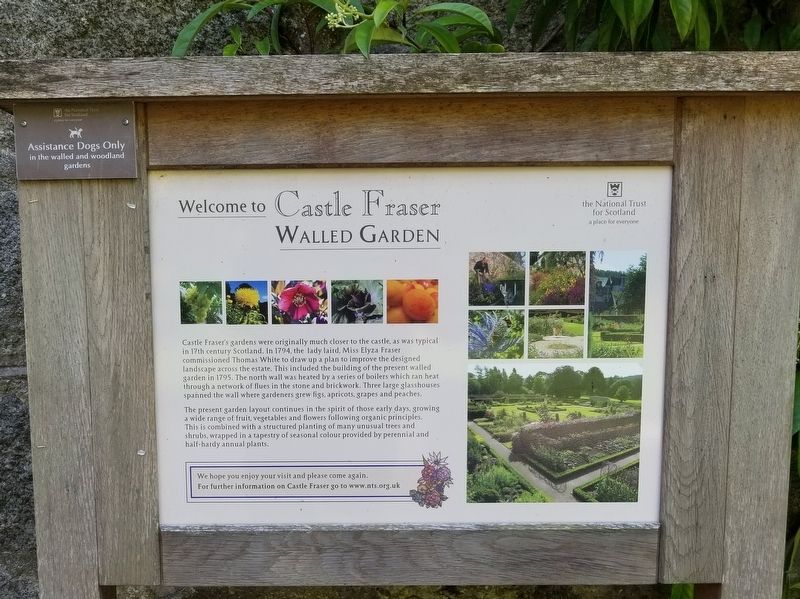 Walled Garden Marker. Click for full size. Walled Garden Marker image. Click for full size.