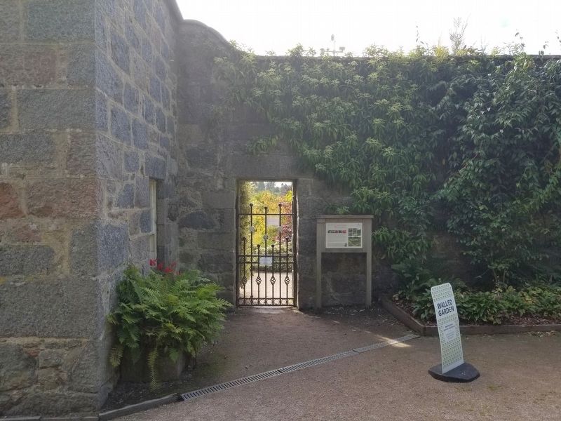Walled Garden Marker. Click for full size. Walled Garden Marker image. Click for full size.