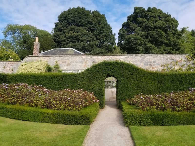 Castle Fraser Walled Garden image. Click for full size.