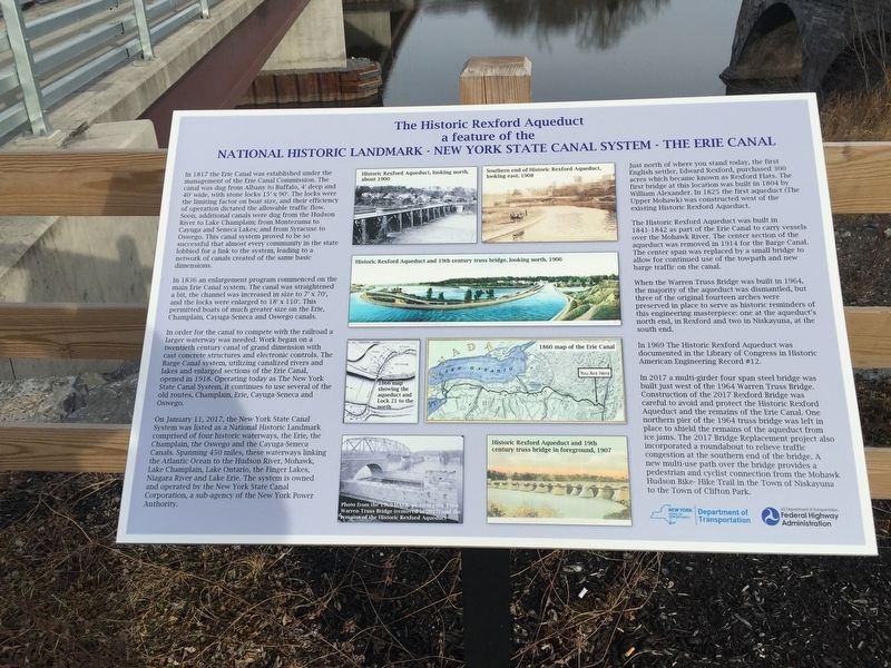 The Historic Rexford Aqueduct Marker image. Click for full size.
