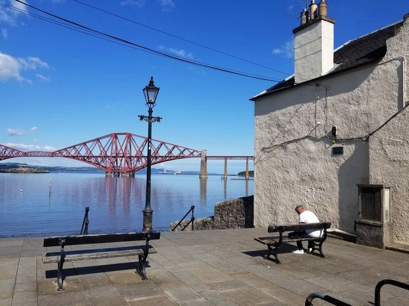 The Forth Bridge and the Marker. Click for full size. The Forth Bridge and the Marker image. Click for full size.