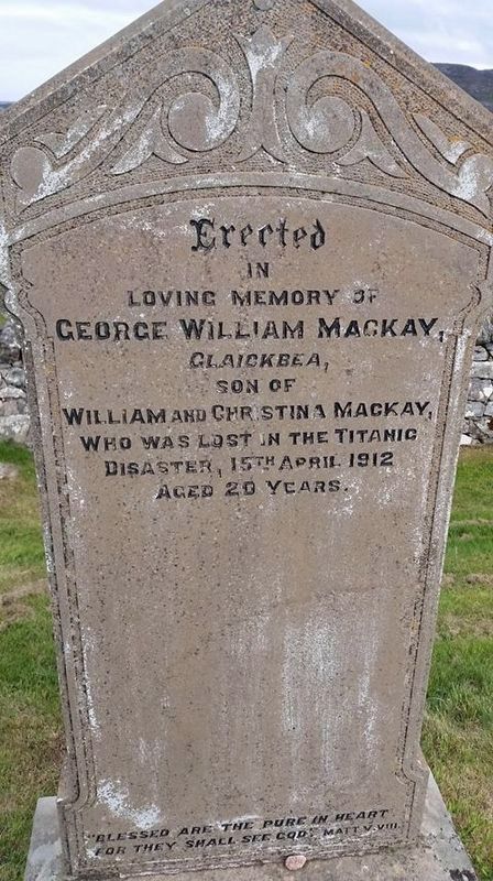 George William Mackay Marker image. Click for full size.