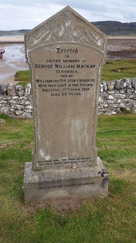 George William Mackay Marker image. Click for full size.