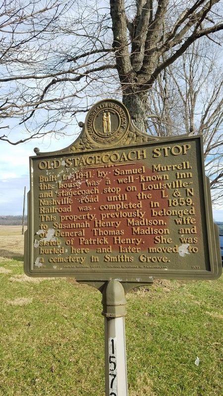Old Stagecoach Stop Marker image. Click for full size.