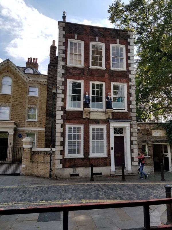 St Mary Rotherhithe Marker. Click for full size. St Mary Rotherhithe Marker image. Click for full size.