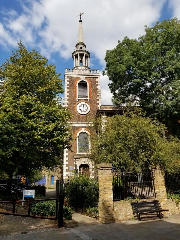 The Tower of St Mary the Virgin Church. Click for full size. The Tower of St Mary the Virgin Church image. Click for full size.