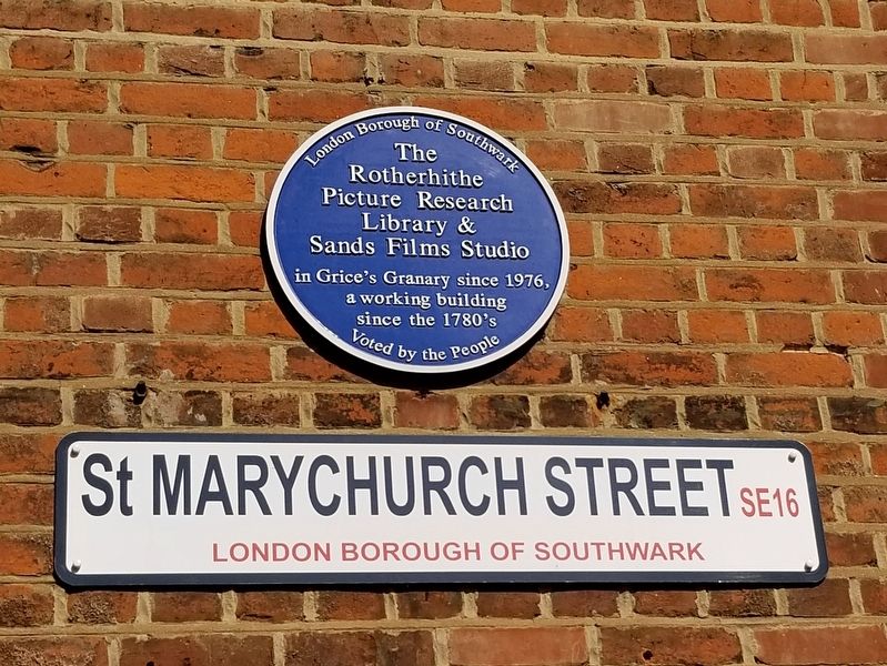Sands Film Studio Marker. Click for full size. Sands Film Studio Marker image. Click for full size.