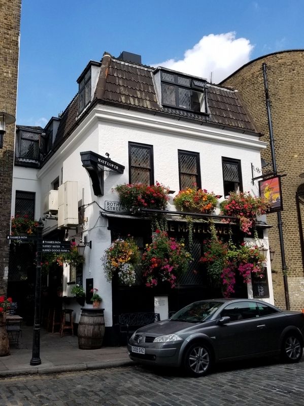 The Mayflower Pub. Click for full size. The Mayflower Pub image. Click for full size.