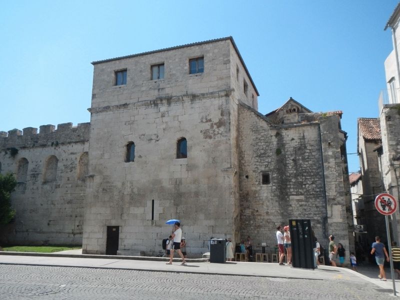 Northwest Tower of Diocletian's Palace. Click for full size. Northwest Tower of Diocletian's Palace image. Click for full size.