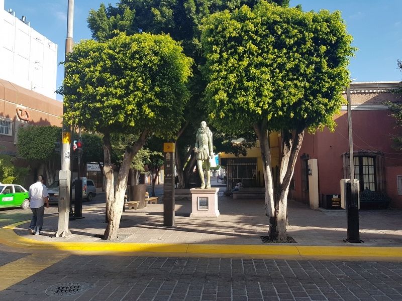 Manuel Doblado Theater Marker image. Click for full size.