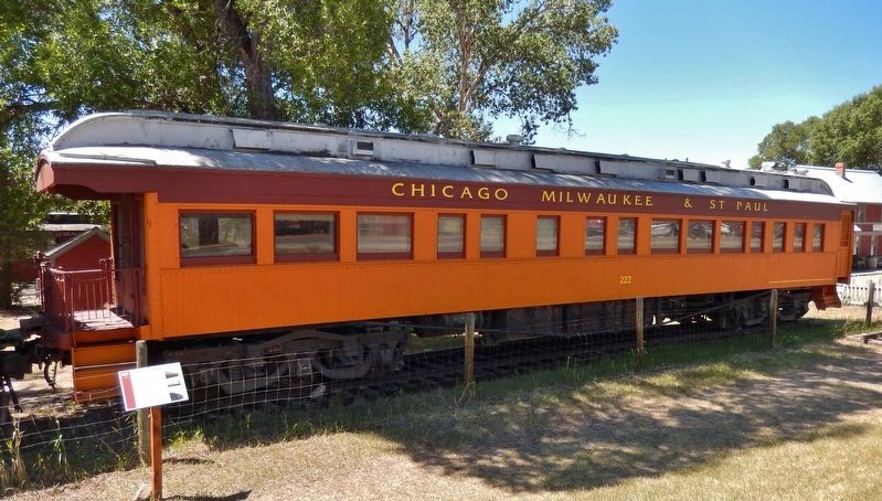 An Important Era in Railroad History Marker (<i>wide view looking northwest</i>). Click for full size. An Important Era in Railroad History Marker (<i>wide view looking northwest</i>) image. Click for full size.