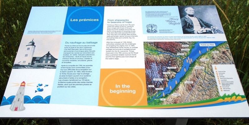 Les premices / In the beginning Marker. Click for full size. Les premices / In the beginning Marker image. Click for full size.