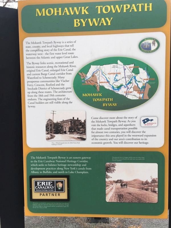 Mohawk Towpath Byway Panel image. Click for full size.
