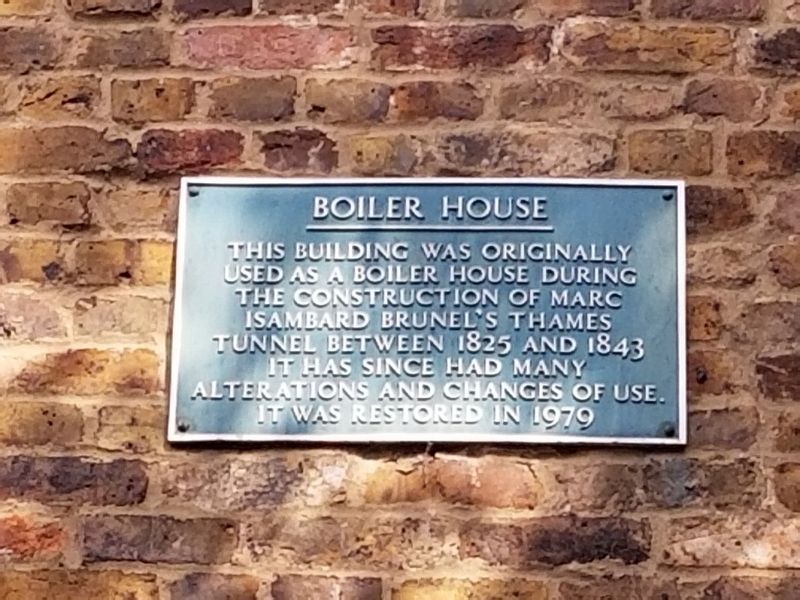 Boiler House Marker. Click for full size. Boiler House Marker image. Click for full size.
