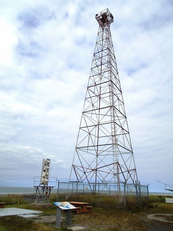 1975 to 1997 Automated Beacon Tower. Click for full size. 1975 to 1997 Automated Beacon Tower image. Click for full size.