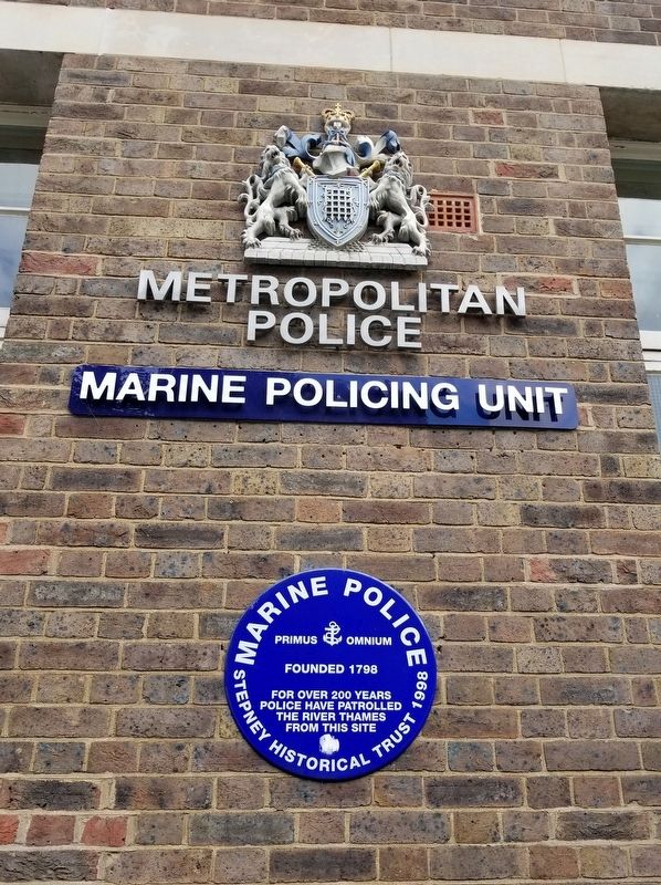 Marine Police Marker image. Click for full size.