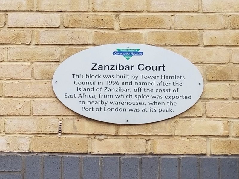 Zanzibar Court Marker image. Click for full size.