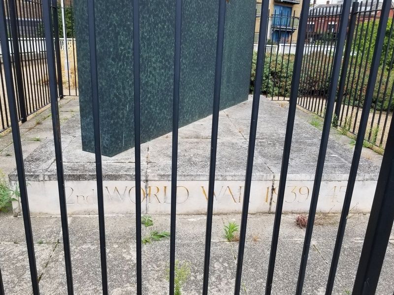 Blitz Memorial. Click for full size. Blitz Memorial image. Click for full size.
