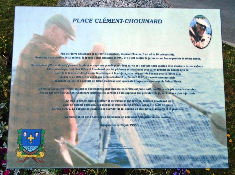 <i>Place Cl�ment-Chouinard Plaza</i> Marker image. Click for full size.