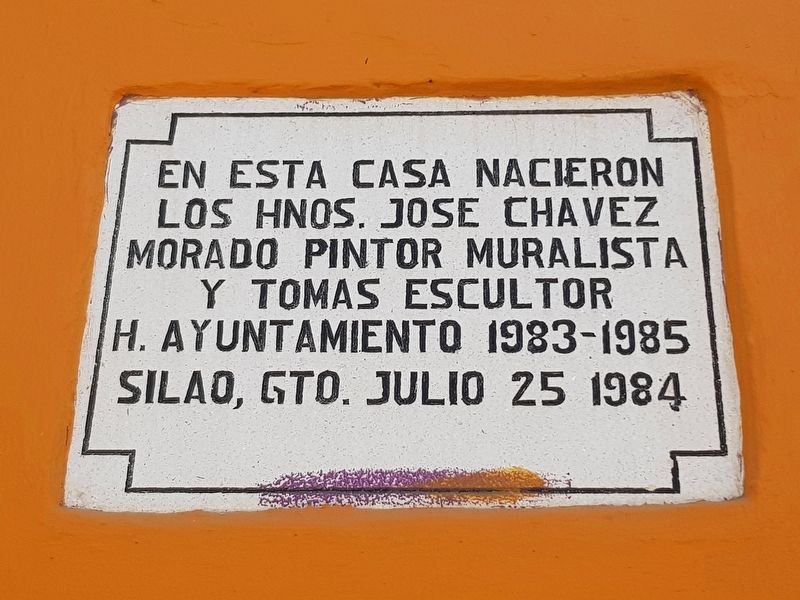 Jos� and Tom�s Ch�vez Morado Marker image. Click for full size.