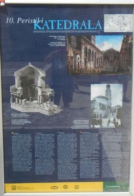 <i>Peristil i</i> Kathedrala Marker, Side A image. Click for full size.