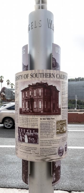 USC Marker image. Click for full size.