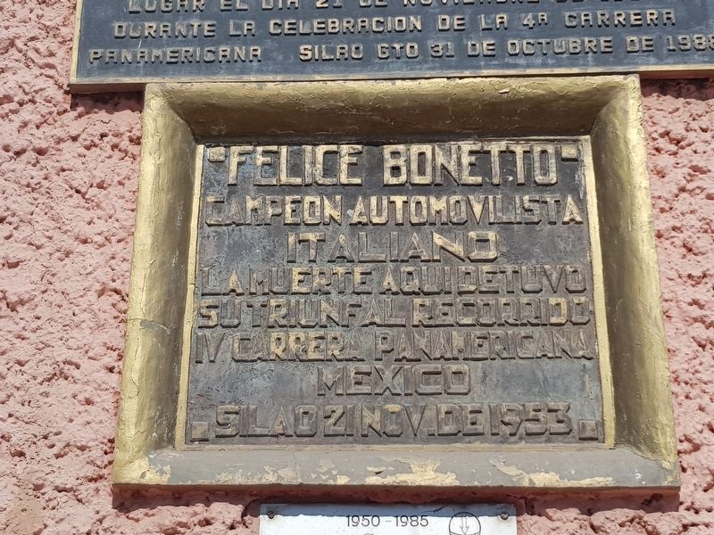 An additional Felice Bonetto Marker image. Click for full size.