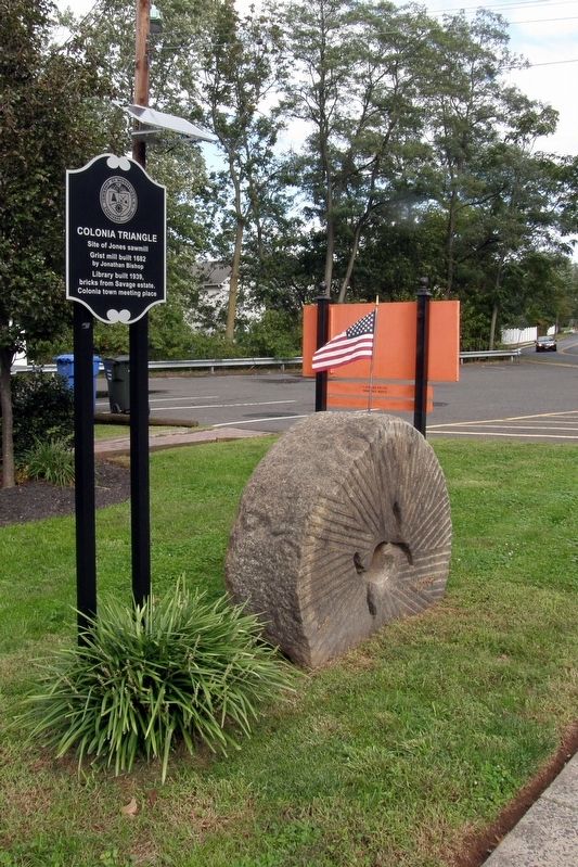 Colonia Triangle Marker. Click for full size. Colonia Triangle Marker image. Click for full size.