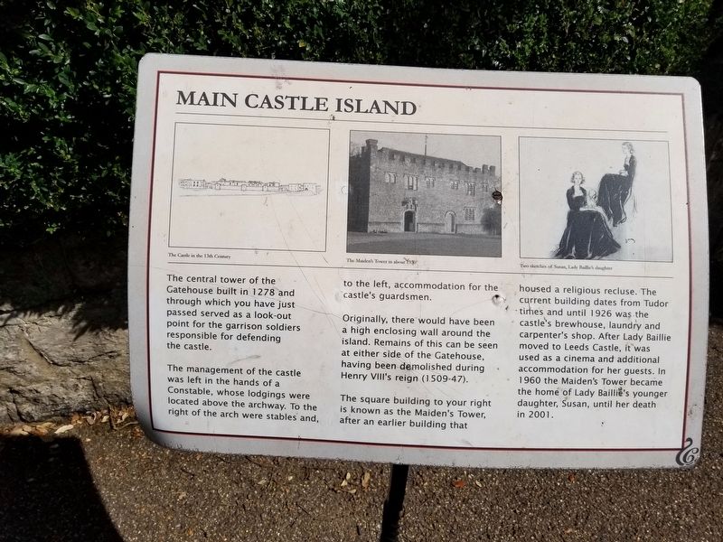Main Castle Island Marker image. Click for full size.