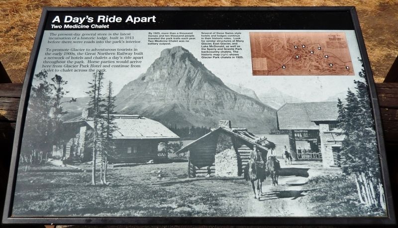 A Day's Ride Apart Marker image. Click for full size.