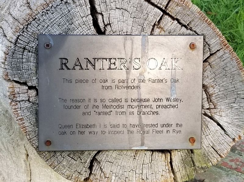 Ranters Oak Marker image. Click for full size.