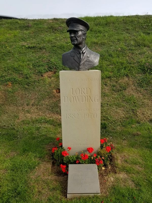 Lord Dowding Marker image. Click for full size.