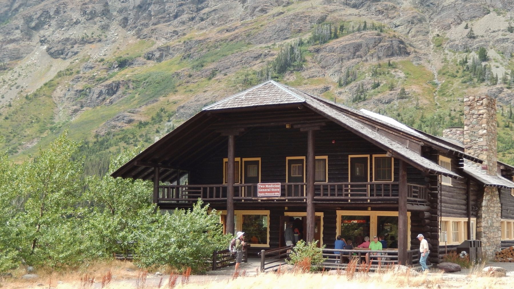 Two Medicine General Store (<i>view from marker</i>) image. Click for full size.
