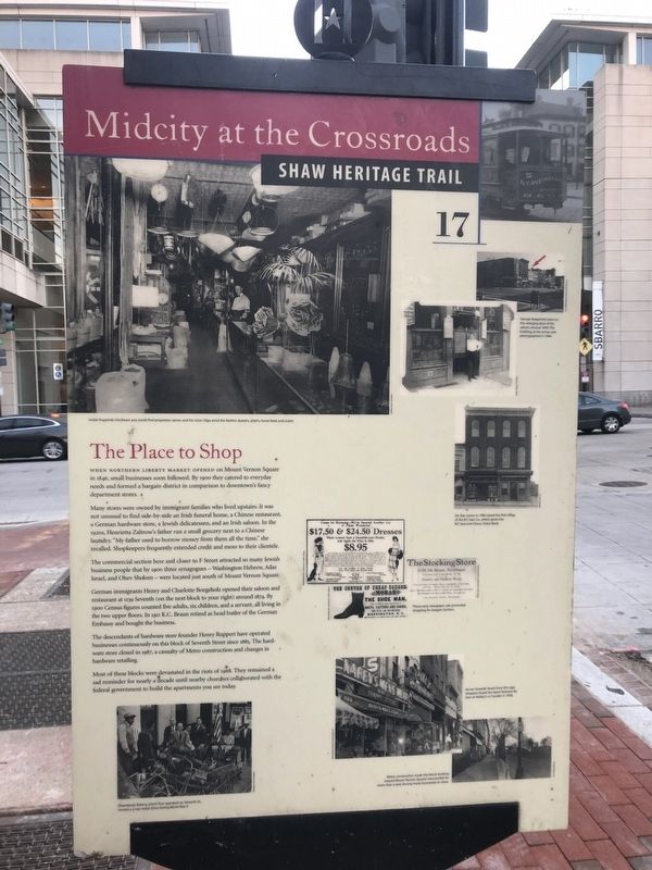 The Place to Shop Marker. Click for full size. The Place to Shop Marker image. Click for full size.